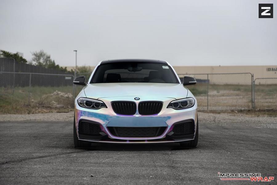  BMW M235i by Impressive Wrap 2016 года  (фото 14 из 15)